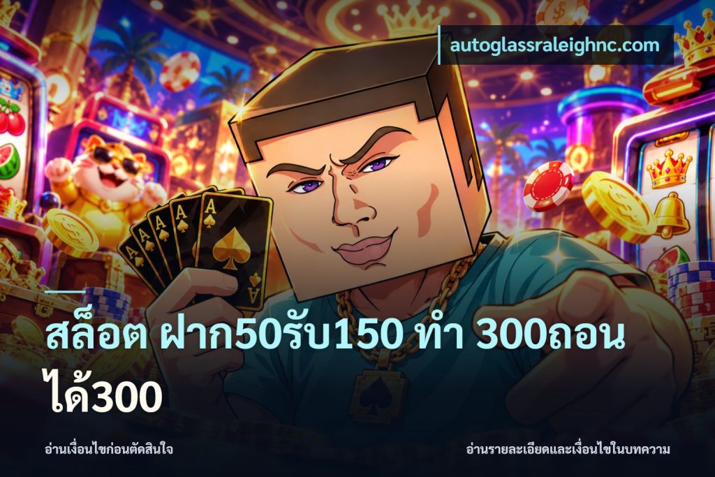 สล็อต ฝาก50รับ150 ทํา 300ถอนได้300