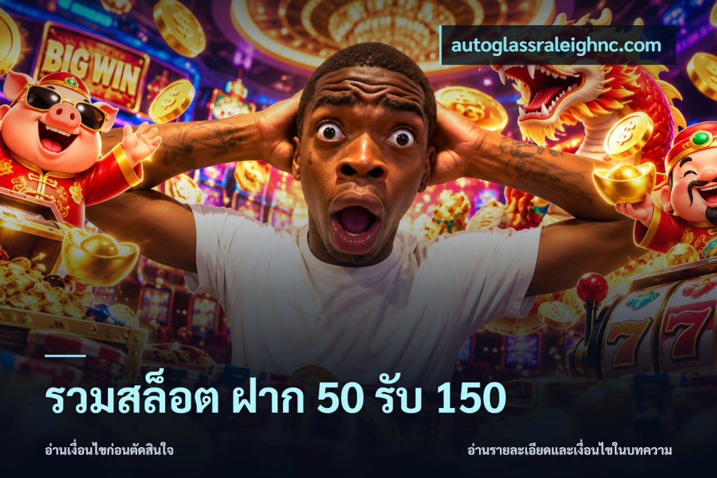 รวมสล็อต ฝาก 50 รับ 150