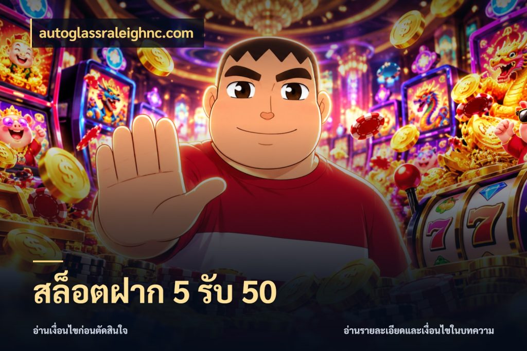 สล็อตฝาก 5 รับ 50 สีสันของโปรฝากและยอดรับ สไตล์ autoglassraleighnc.com