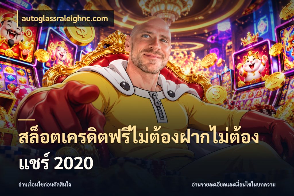 สล็อตเครดิตฟรีไม่ต้องฝากไม่ต้องแชร์ 2020 จับมุมเด่นของเครดิตฟรีให้ตรงใจ กับ autoglassraleighnc.com