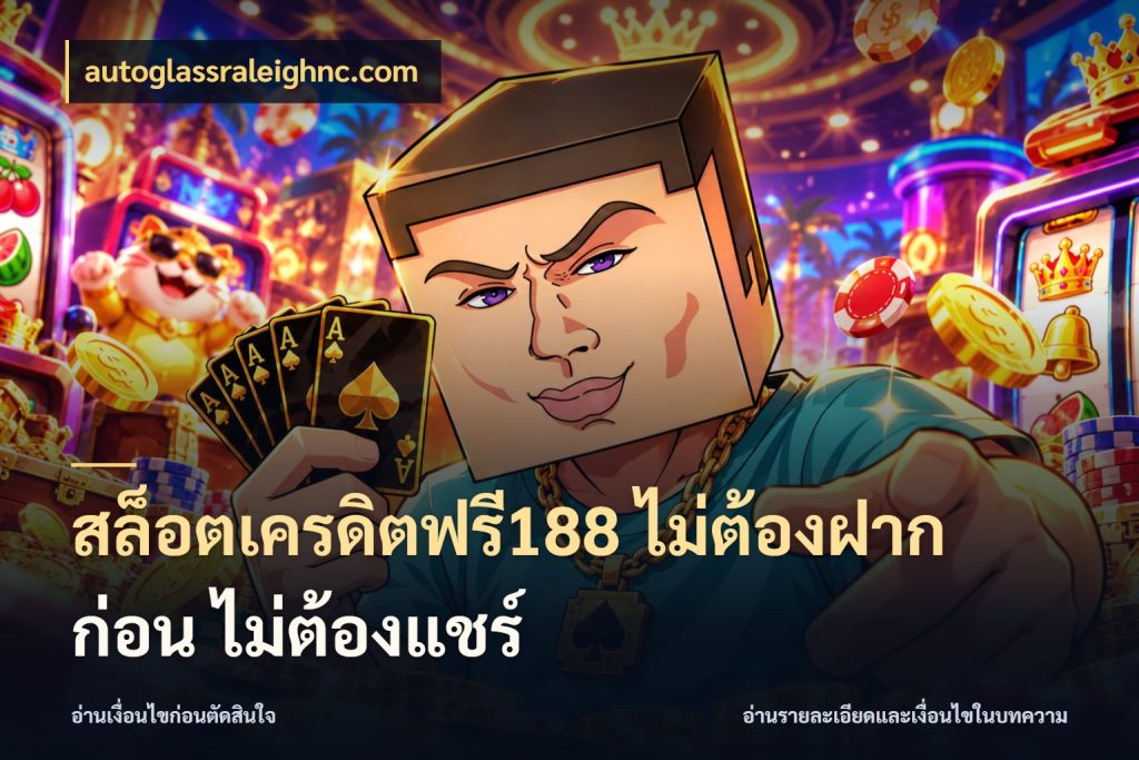 สล็อตเครดิตฟรี188 ไม่ต้องฝาก ก่อน ไม่ต้องแชร์ เปิดประเด็นเครดิตฟรีสำหรับคนชอบลุ้น สไตล์ autoglassraleighnc.com