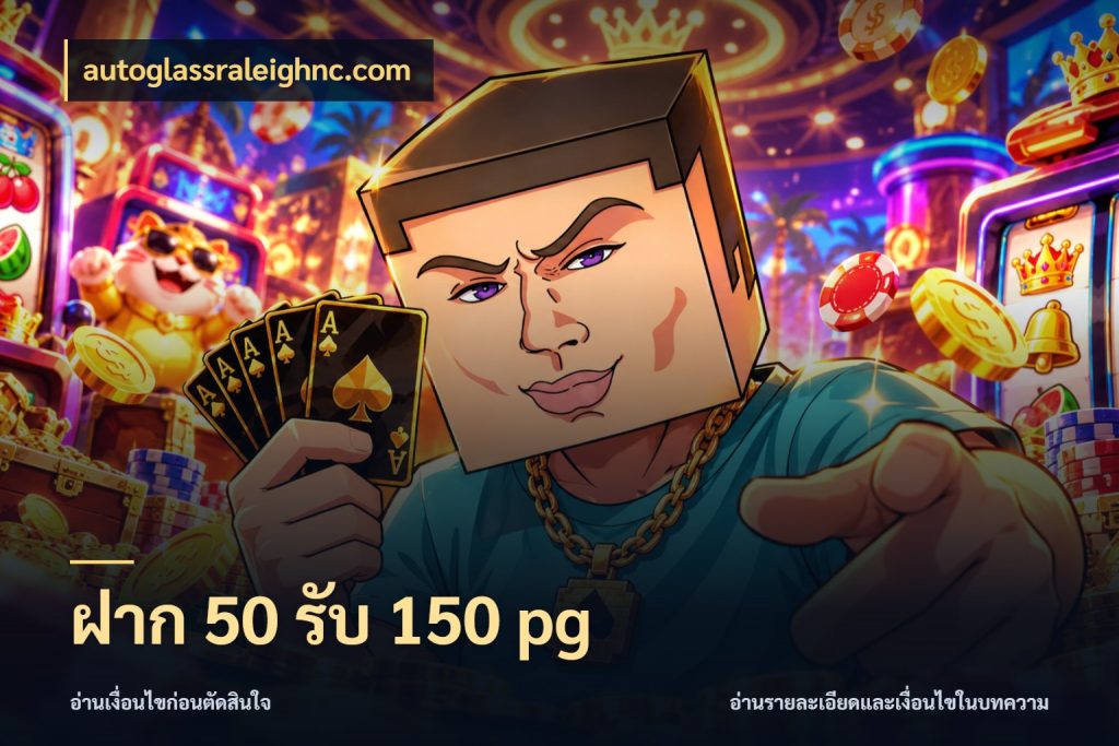 ฝาก 50 รับ 150 pg เปิดมุมโปรให้เข้ากับเกมแนวโปรด กับ autoglassraleighnc.com