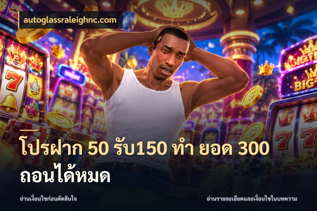 โปรฝาก 50 รับ150 ทํา ยอด 300 ถอนได้หมด autoglassraleighnc.com สนุกกับตัวเลือกโปรในสไตล์ของคุณ