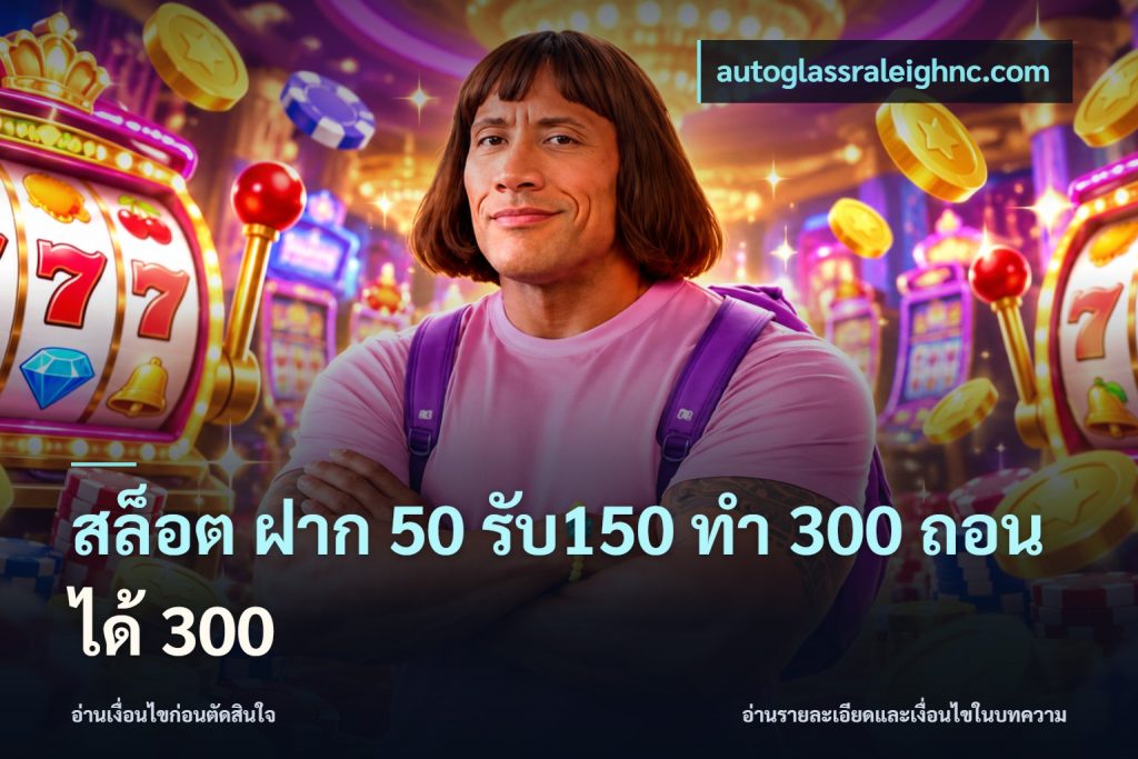 สล็อต ฝาก 50 รับ150 ทํา 300 ถอนได้ 300