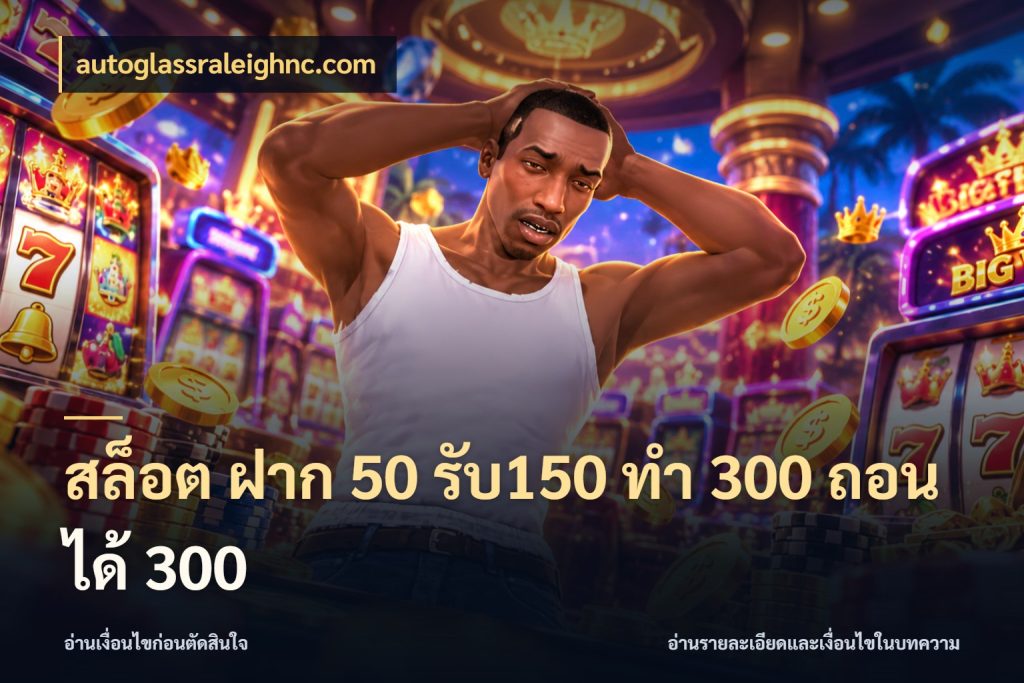 สล็อต ฝาก 50 รับ150 ทํา 300 ถอนได้ 300 autoglassraleighnc.com สีสันของโปรฝากและยอดรับ