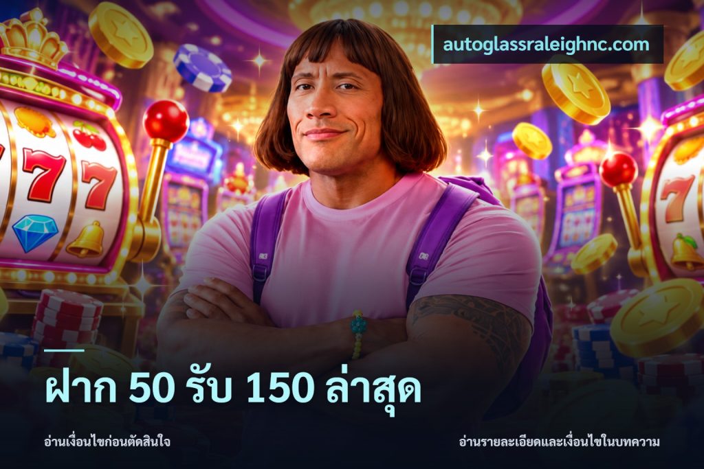 ฝาก 50 รับ 150 ล่าสุด