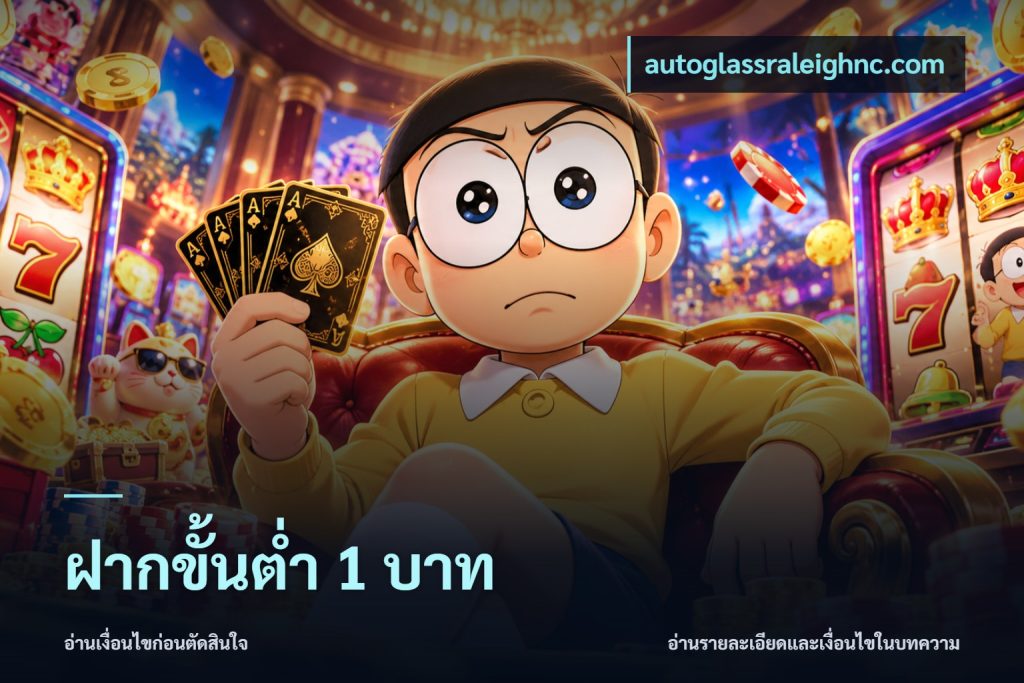 ฝากขั้นต่ำ 1 บาท