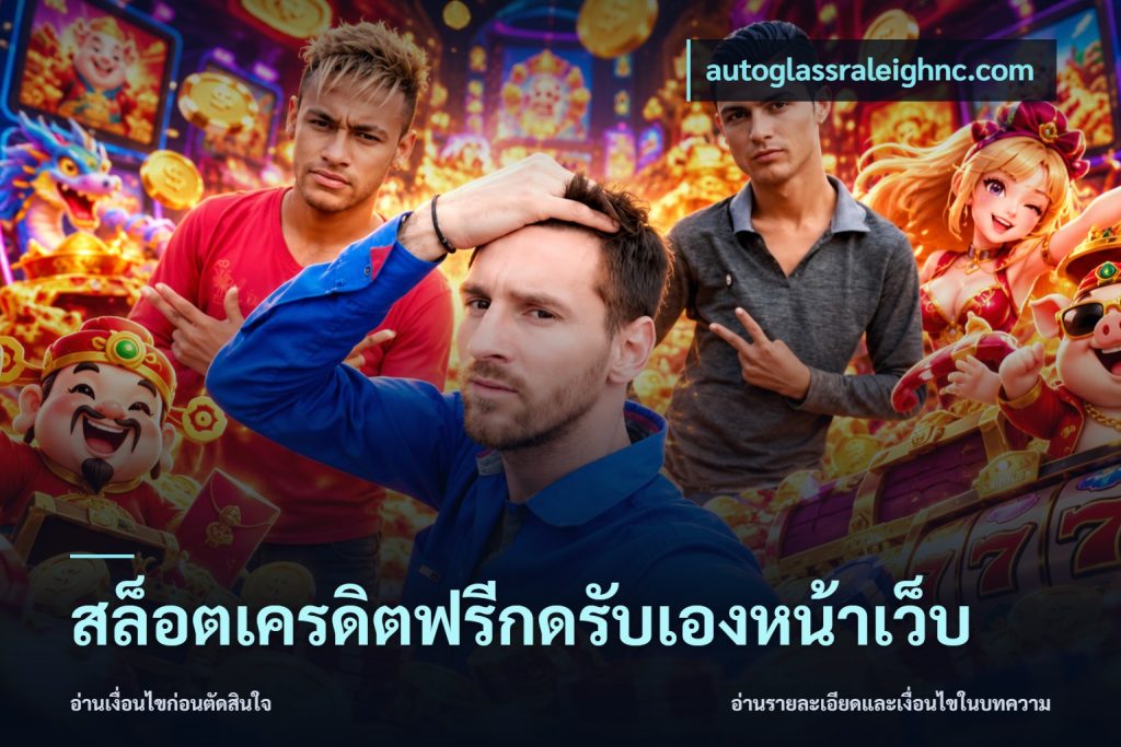 สล็อตเครดิตฟรีกดรับเองหน้าเว็บ