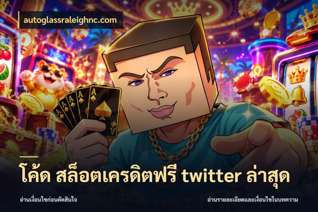 โค้ด สล็อตเครดิตฟรี twitter ล่าสุด เครดิตฟรีกับจังหวะลุ้นที่คุณเลือก กับ autoglassraleighnc.com