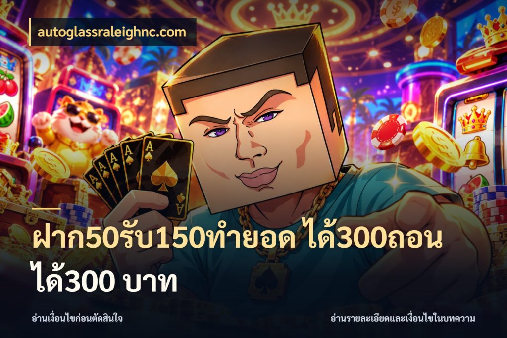 ฝาก50รับ150ทํายอด ได้300ถอนได้300 บาท สนุกกับตัวเลือกโปรในสไตล์ของคุณ ในมุม autoglassraleighnc.com