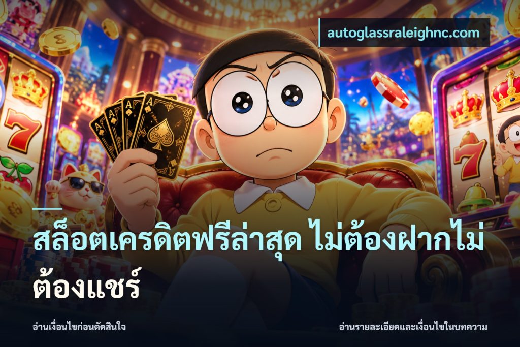 สล็อตเครดิตฟรีล่าสุด ไม่ต้องฝากไม่ต้องแชร์