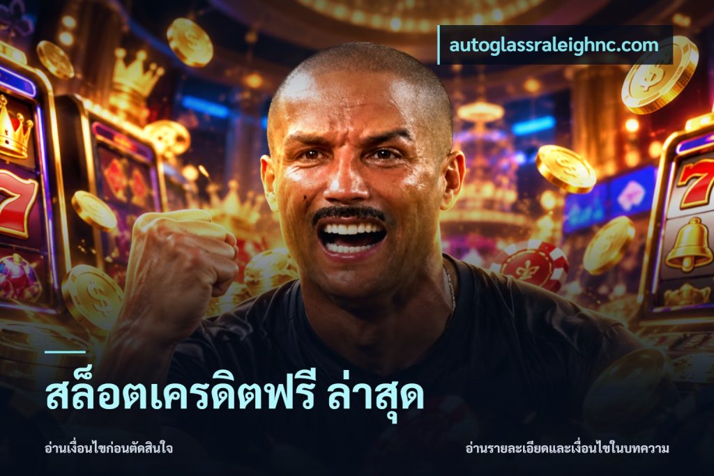 สล็อตเครดิตฟรี ล่าสุด