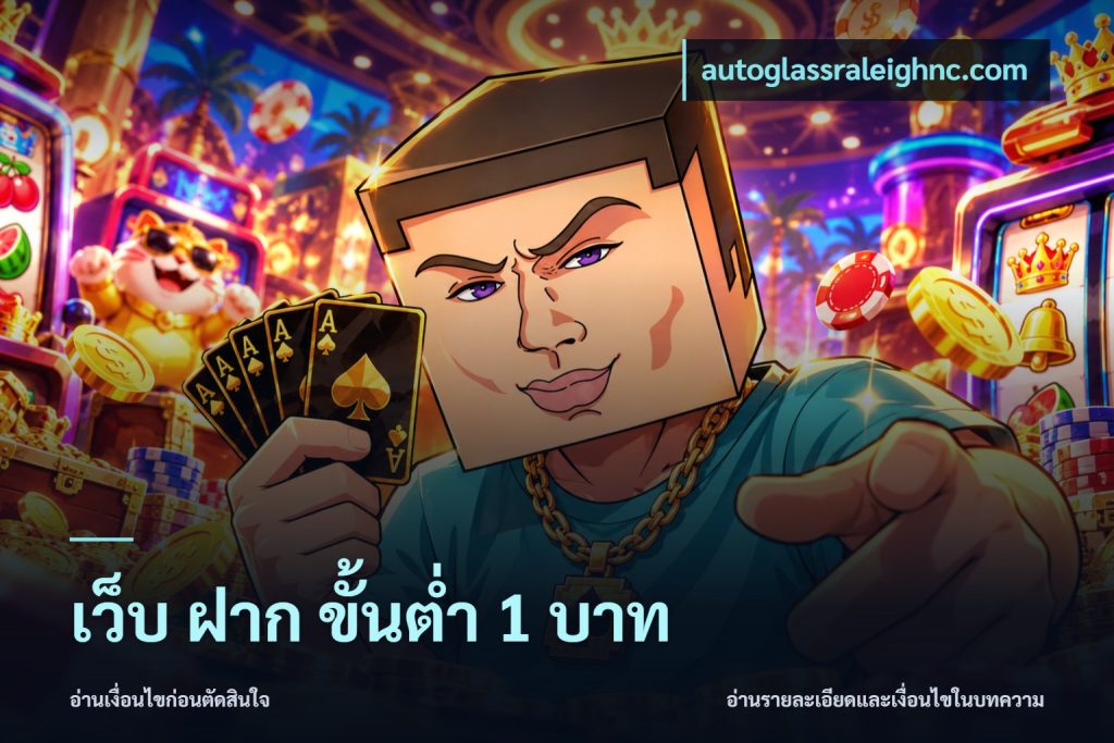 เว็บ ฝาก ขั้นต่ำ 1 บาท