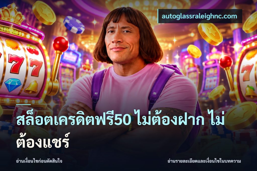 สล็อตเครดิตฟรี50 ไม่ต้องฝาก ไม่ต้องแชร์
