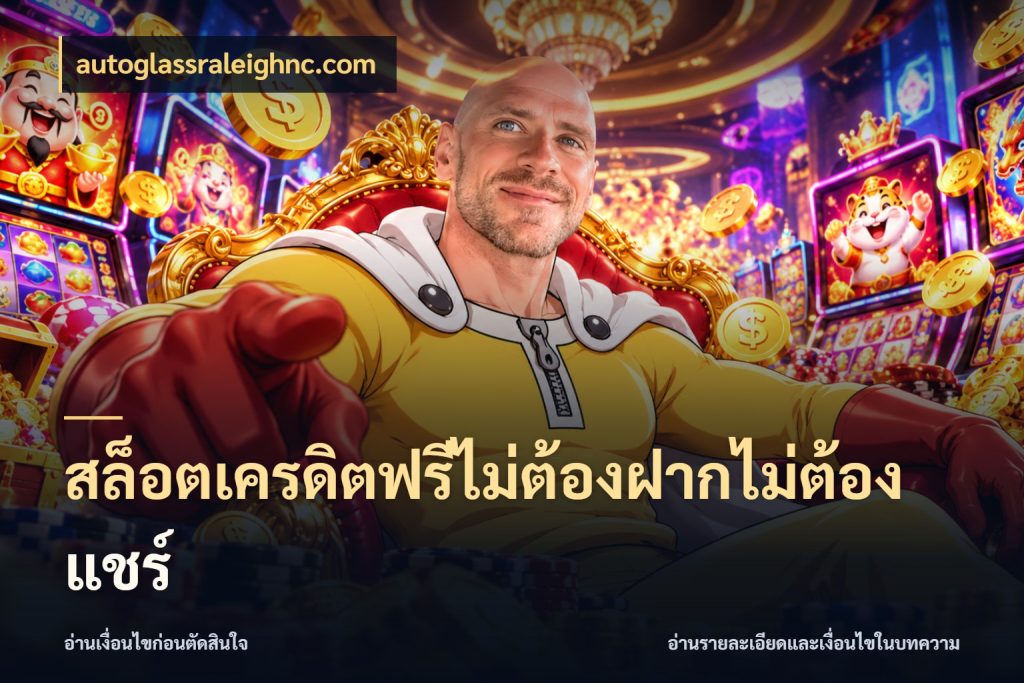 สล็อตเครดิตฟรีไม่ต้องฝากไม่ต้องแชร์ เครดิตแต่ละรูปแบบมีมุมไหนให้ดู กับ autoglassraleighnc.com