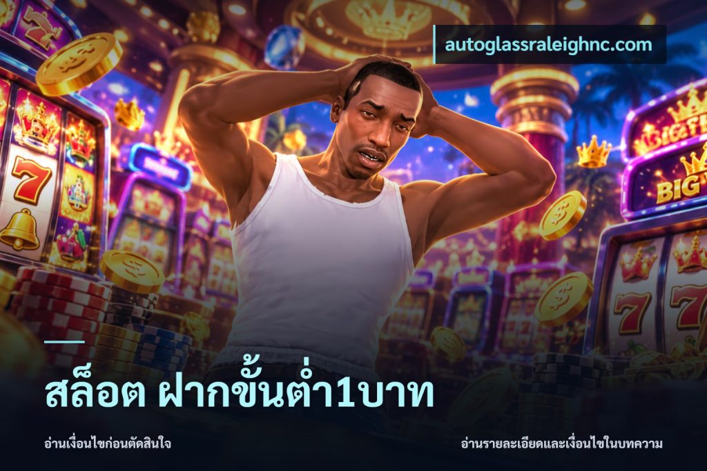 สล็อต ฝากขั้นต่ำ1บาท