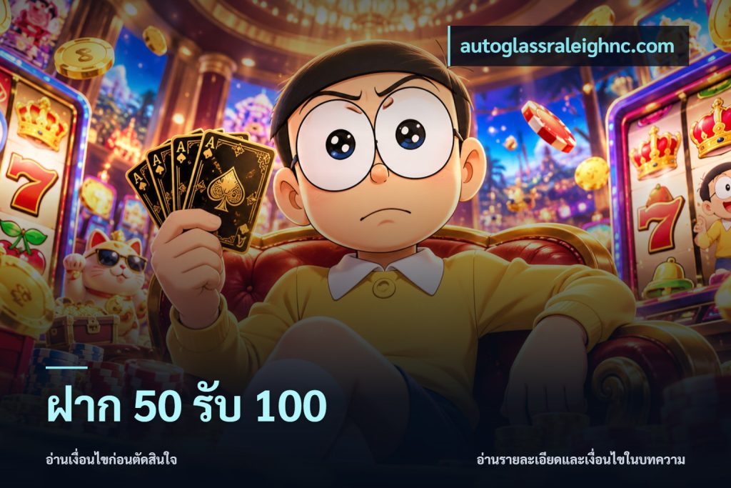 ฝาก 50 รับ 100