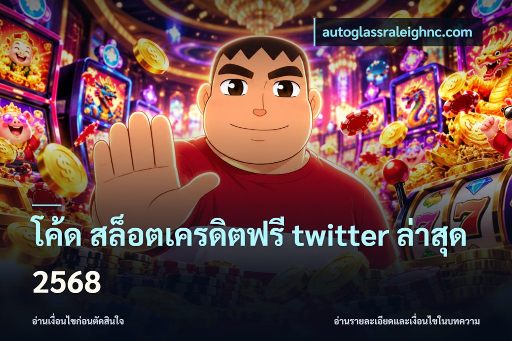 โค้ด สล็อตเครดิตฟรี twitter ล่าสุด 2568