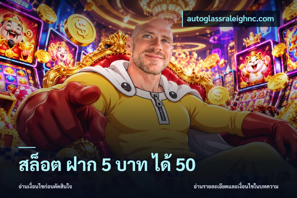 สล็อต ฝาก 5 บาท ได้ 50