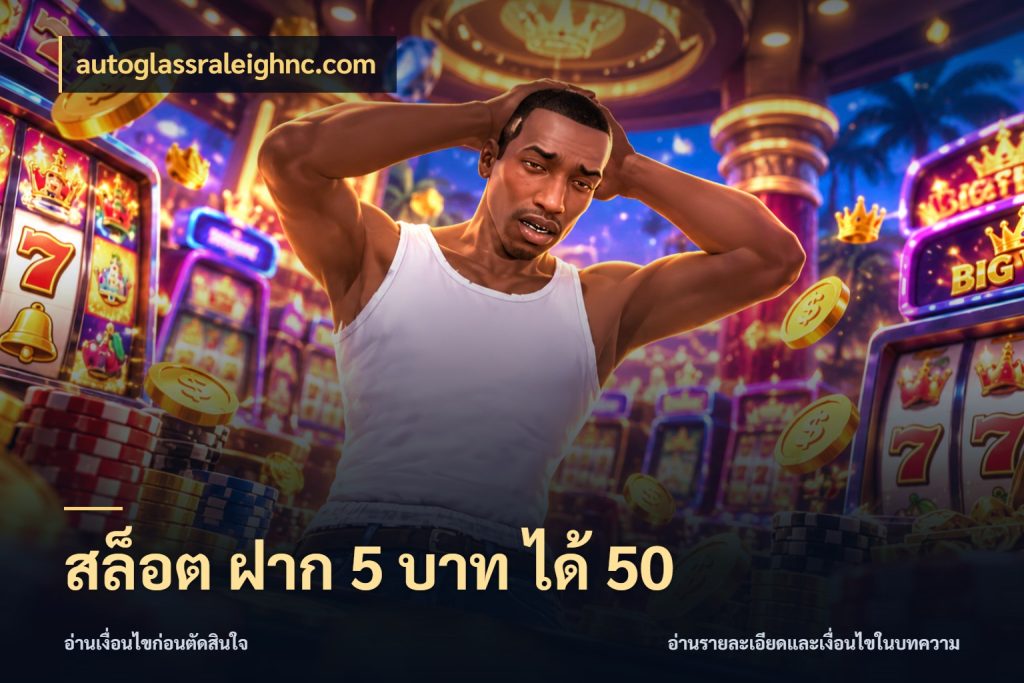 สล็อต ฝาก 5 บาท ได้ 50 เปิดมุมโปรให้เข้ากับเกมแนวโปรด ในมุม autoglassraleighnc.com