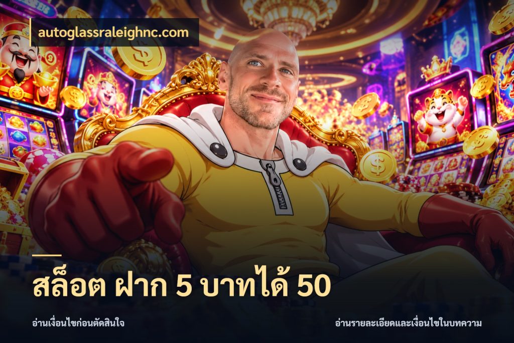 สล็อต ฝาก 5 บาทได้ 50 โปรกับเกมที่ชอบเลือกให้ตรงสไตล์ ในมุม autoglassraleighnc.com