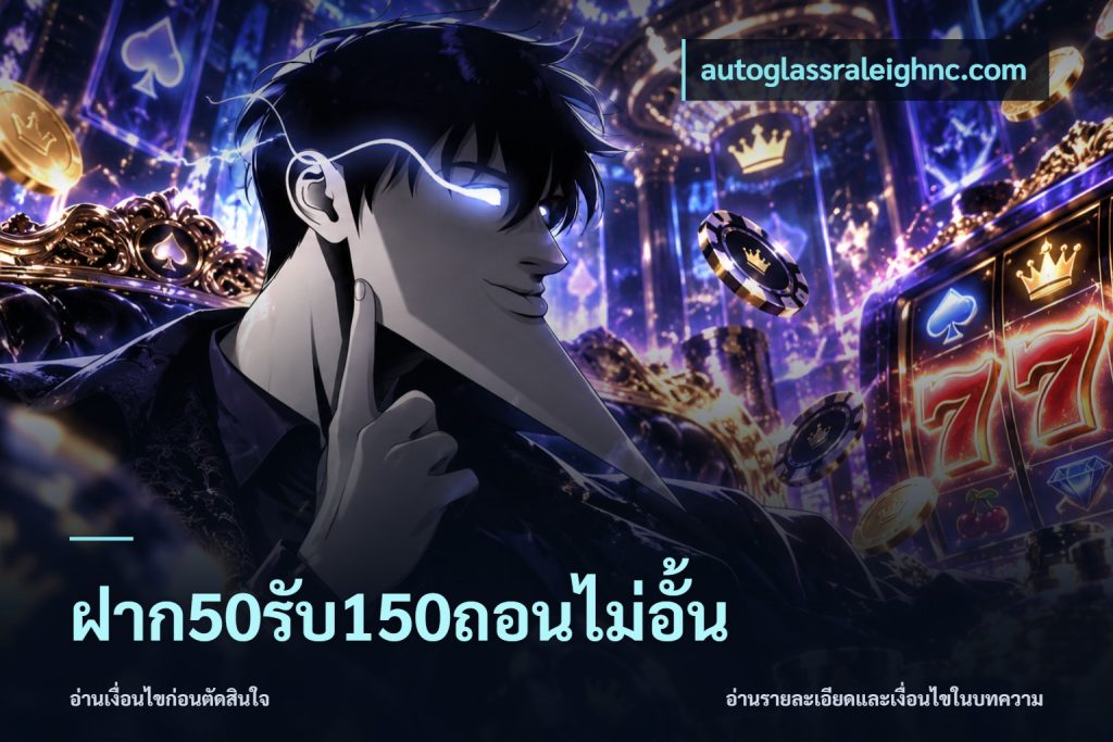 ฝาก50รับ150ถอนไม่อั้น