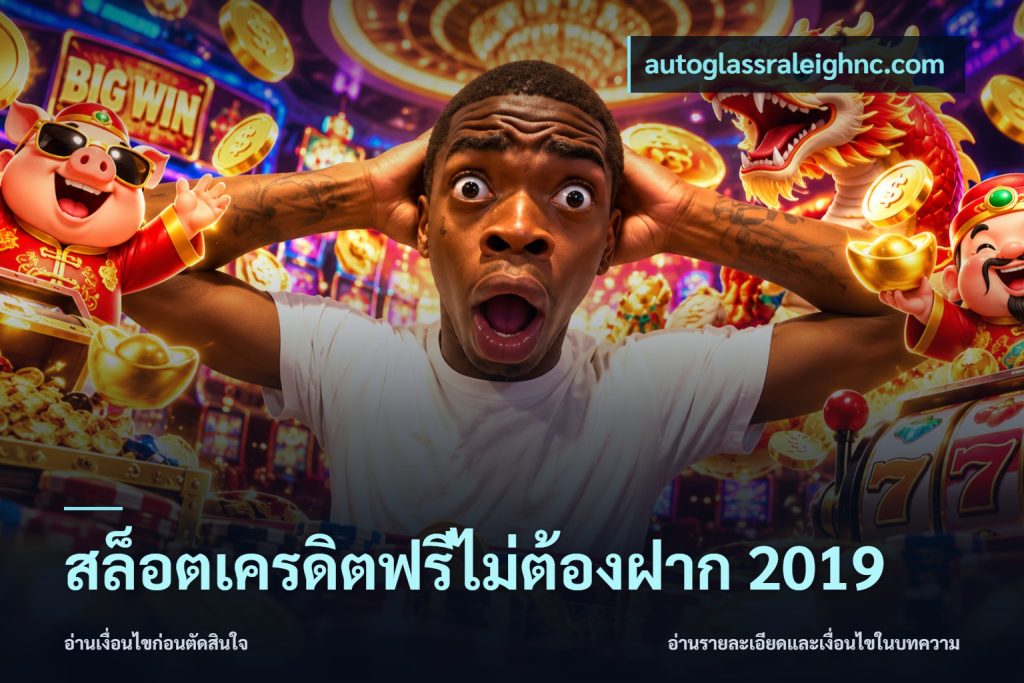 สล็อตเครดิตฟรีไม่ต้องฝาก 2019
