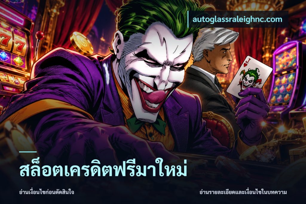 สล็อตเครดิตฟรีมาใหม่
