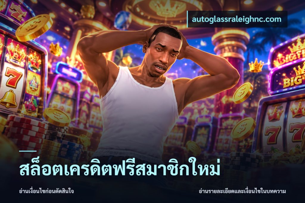 สล็อตเครดิตฟรีสมาชิกใหม่
