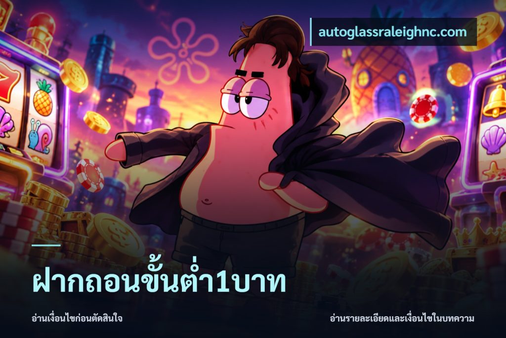ฝากถอนขั้นต่ำ1บาท
